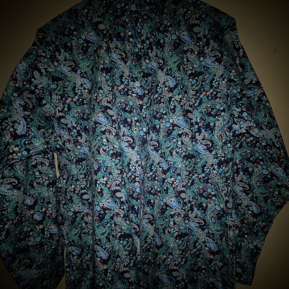 Cremiux Button Down Paisley